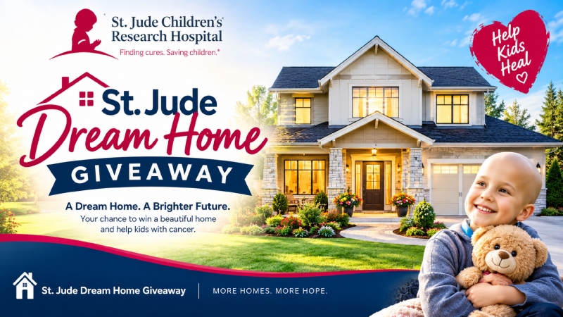 St Jude Dream Home Giveaway